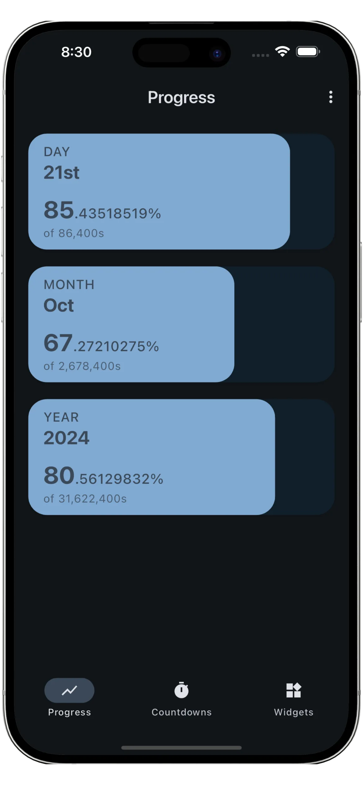 CountdownChrono App Preview